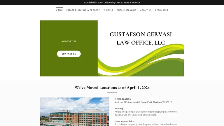 Gustafson Gervasi Law Office, LLC - Madison, WI - Attorney in Madison