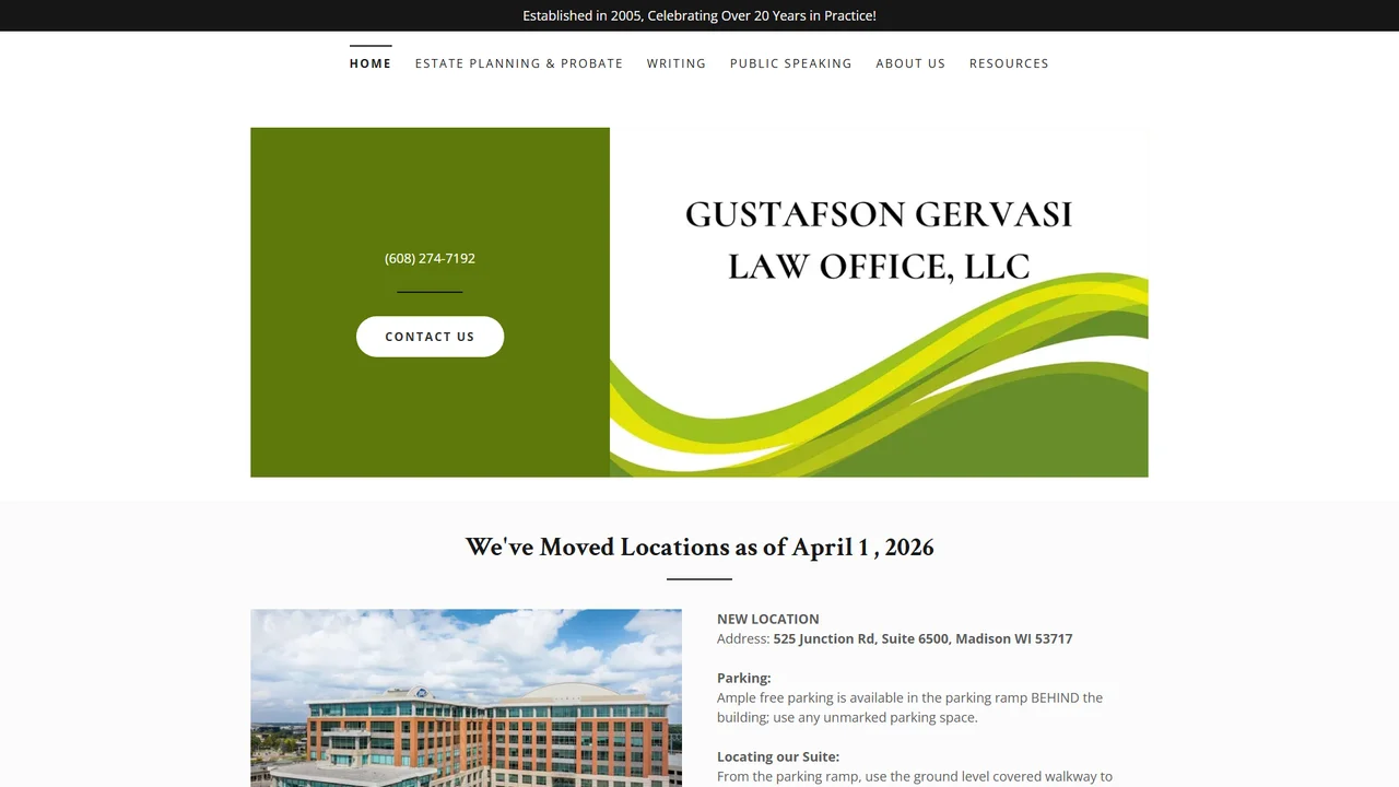 Gustafson Gervasi Law Office, LLC - Madison, WI office in Madison, Wisconsin