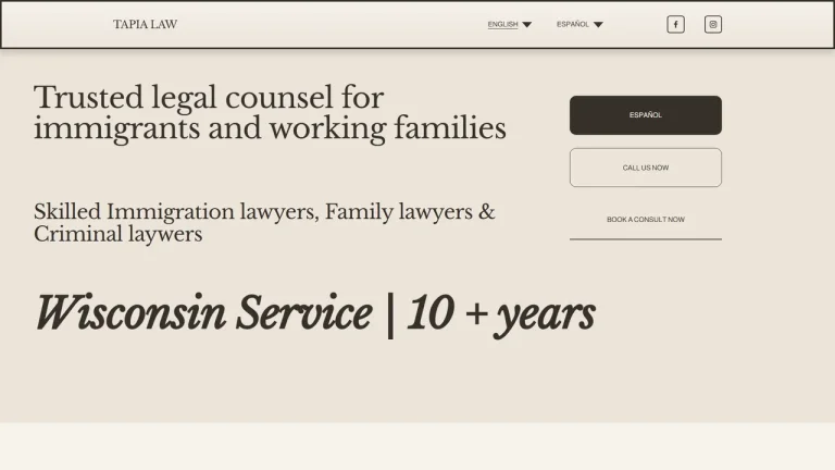 Tapia Immigration Law - Madison, WI - Attorney in Madison