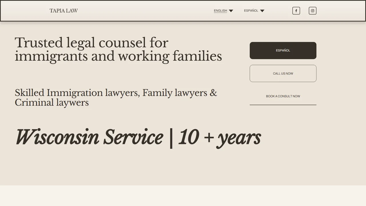 Tapia Immigration Law - Madison, WI office in Madison, Wisconsin