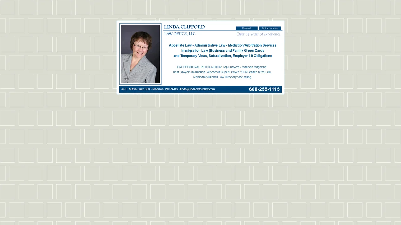 Linda Clifford Law Office LLC - Madison, WI office in Madison, Wisconsin