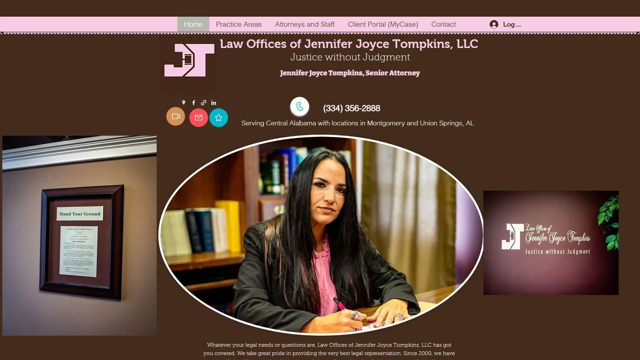 Law Offices of Jennifer Joyce Tompkins, LLC - Montgomery, AL office in Montgomery, Alabama