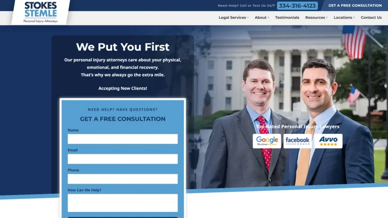Stokes Stemle, LLC - Personal Injury Attorneys - Montgomery, AL - Attorney in Montgomery