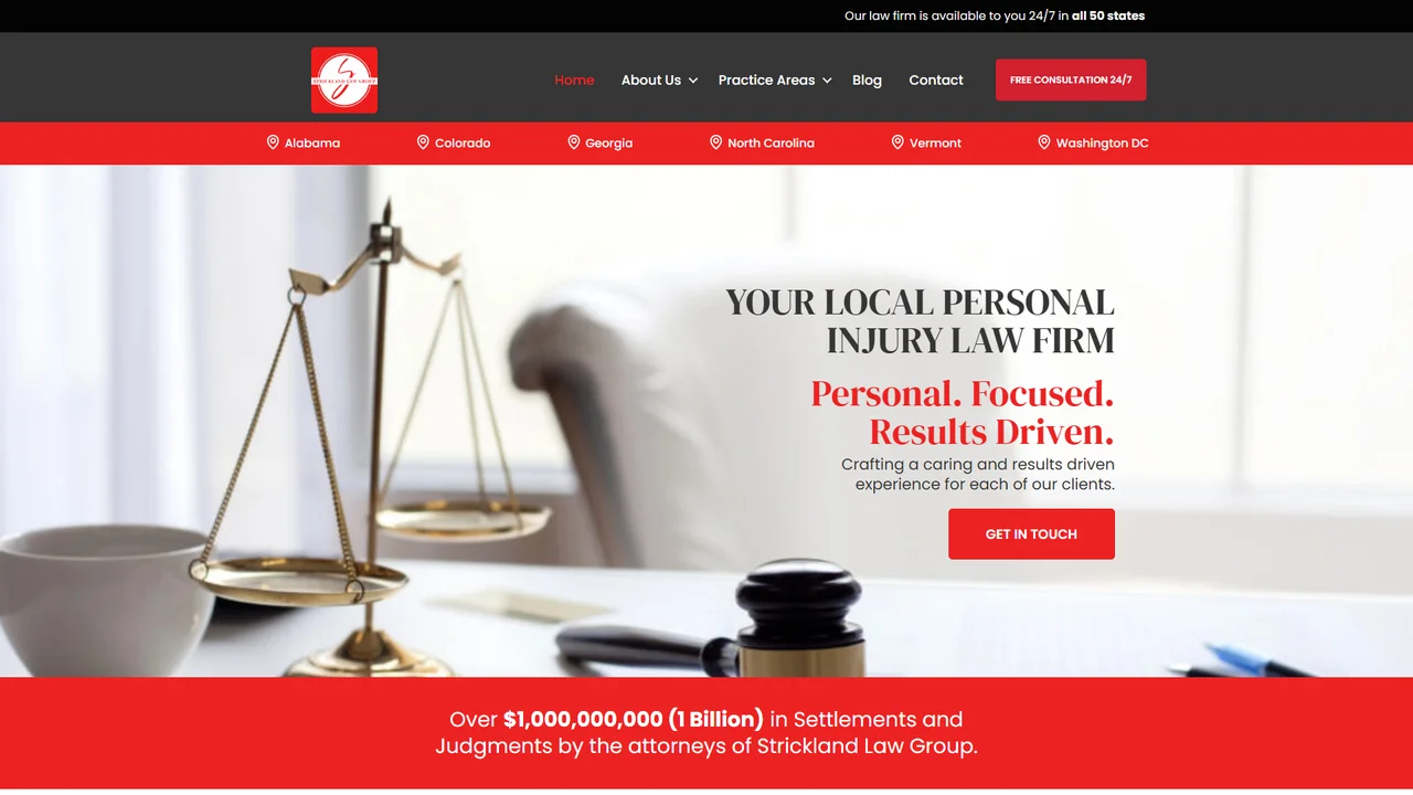 Strickland Law Group LLC - Montgomery, AL office in Montgomery, Alabama