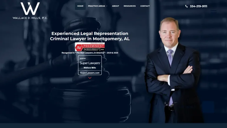 Wallace D. Mills, P.C. - Montgomery, AL - Attorney in Montgomery