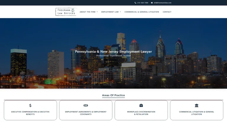 Freemann Law Offices, A Professional Corporation - Philadelphia, PA - Attorney in Philadelphia