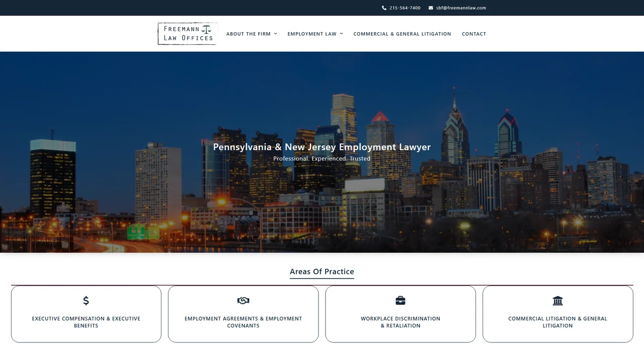 Freemann Law Offices, A Professional Corporation - Philadelphia, PA office in Philadelphia, Pennsylvania