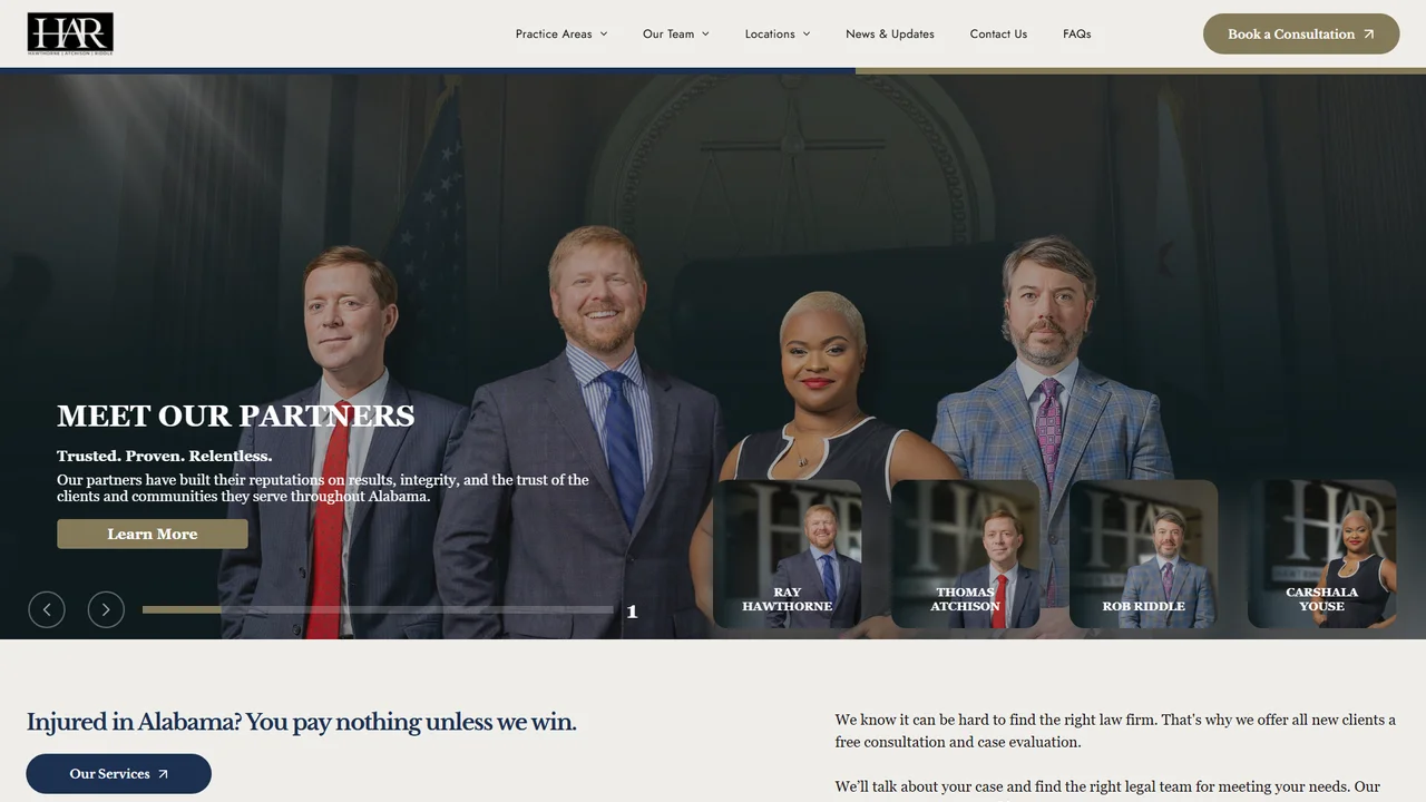 Hawthorne, Atchison and Riddle, LLC - Montgomery, AL office in Montgomery, Alabama