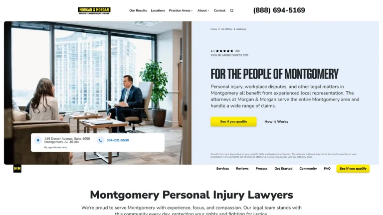Morgan & Morgan - Montgomery, AL - Attorney in Montgomery