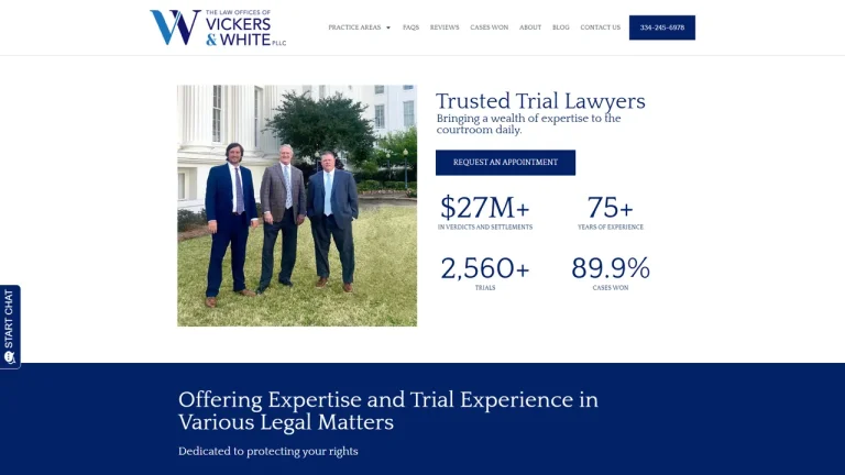 The Law Offices of Vickers & White PLLC - Montgomery, AL - Attorney in Montgomery