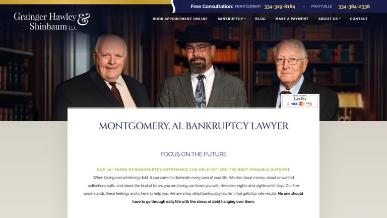 Grainger Hawley & Shinbaum, LLC - Montgomery, AL - Attorney in Montgomery