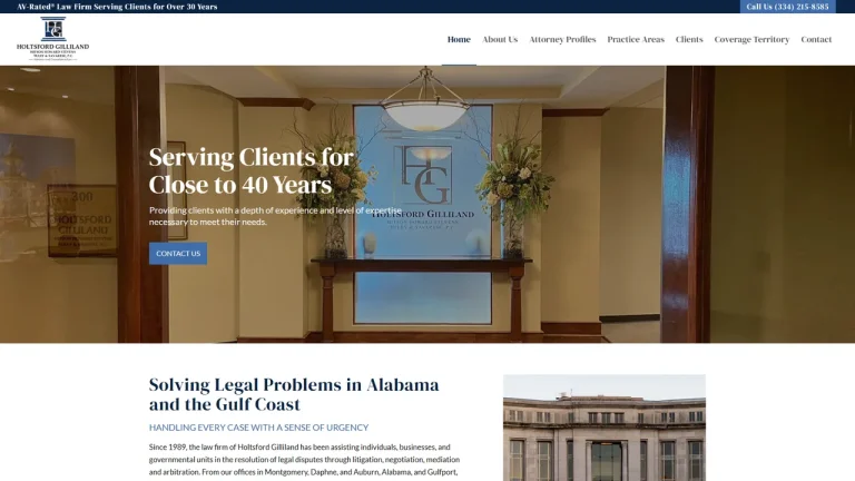 Holtsford Gilliland Hitson Howard Stevens Tuley & Savarese - Montgomery, AL - Attorney in Montgomery