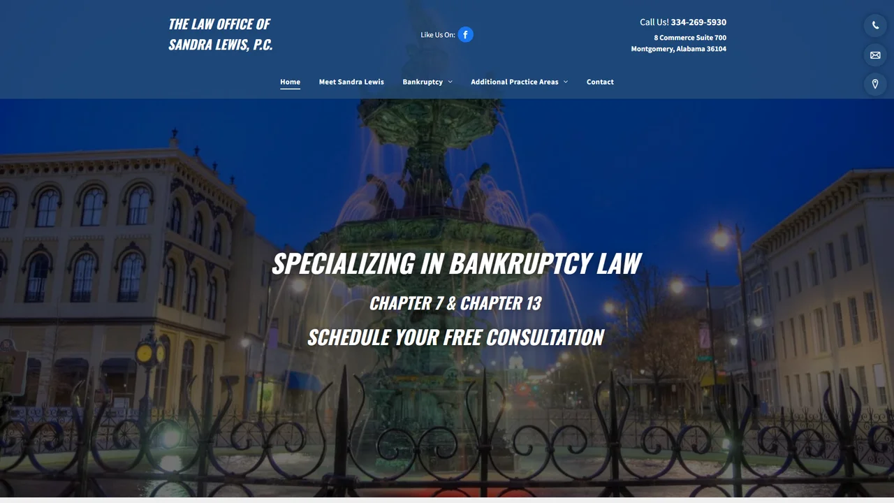 THE LAW OFFICE OF SANDRA LEWIS, P.C. - Montgomery, AL office in Montgomery, Alabama