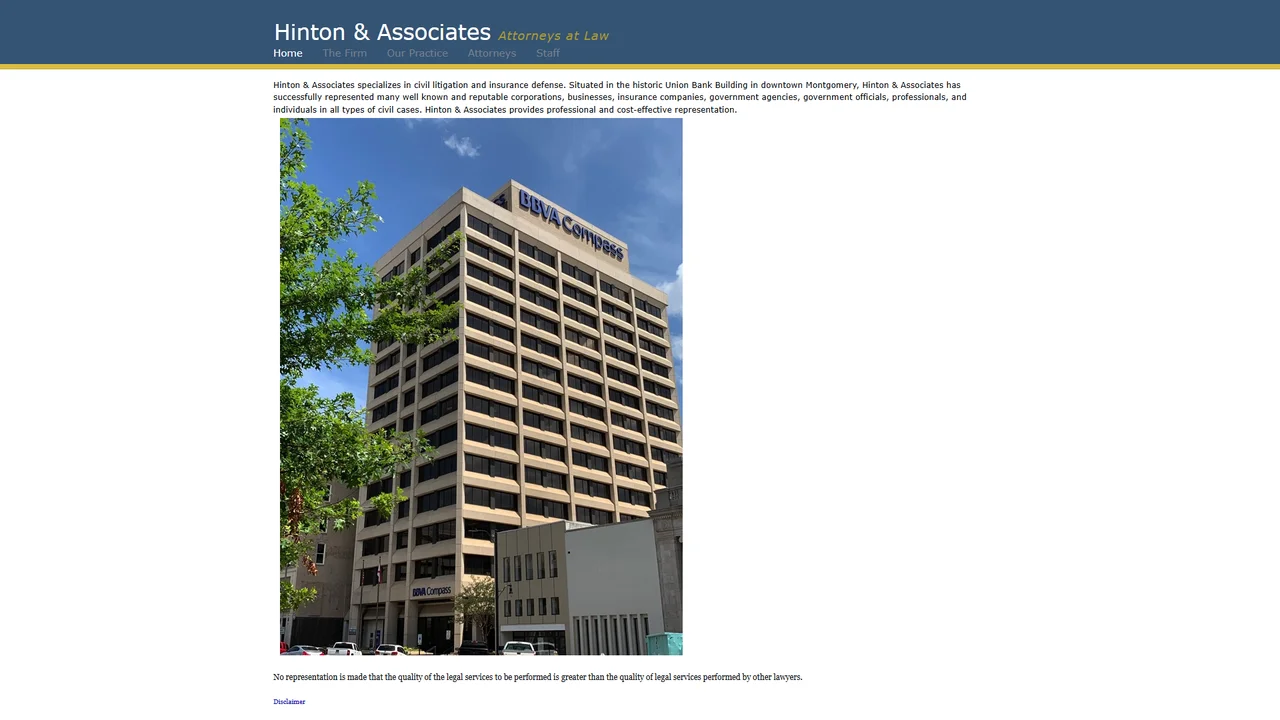 Hinton & Associates - Montgomery, AL office in Montgomery, Alabama