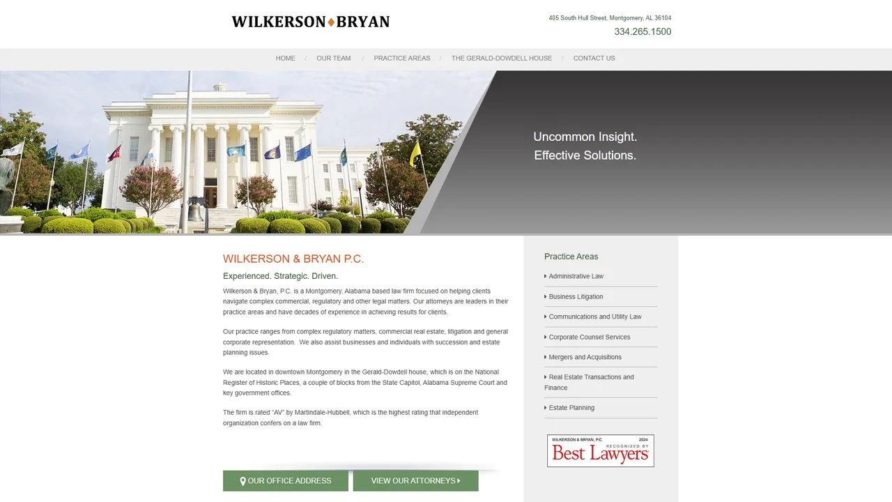Wilkerson & Bryan, P.C. - Montgomery, AL office in Montgomery, Alabama