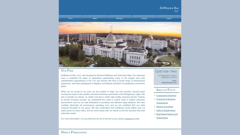 DeWeese & Bae, LLC - Montgomery, AL - Attorney in Montgomery
