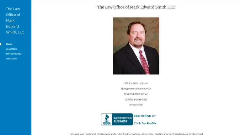 The Law Office of Mark Edward Smith, LLC - Montgomery, AL - Attorney in Montgomery
