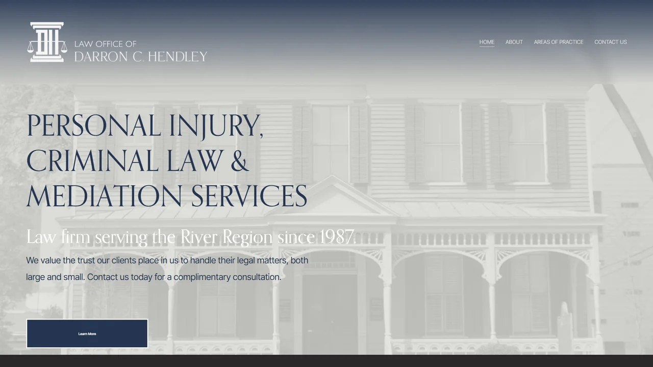 Law Office of Darron C. Hendley - Montgomery, AL office in Montgomery, Alabama