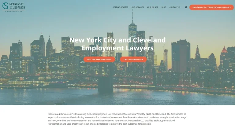 Granovsky & Sundaresh PLLC - NYC, New York - Attorney in New York City