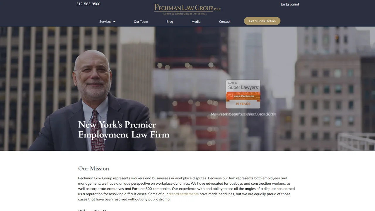 Pechman Law Group PLLC - NYC, New York office in New York City, New York