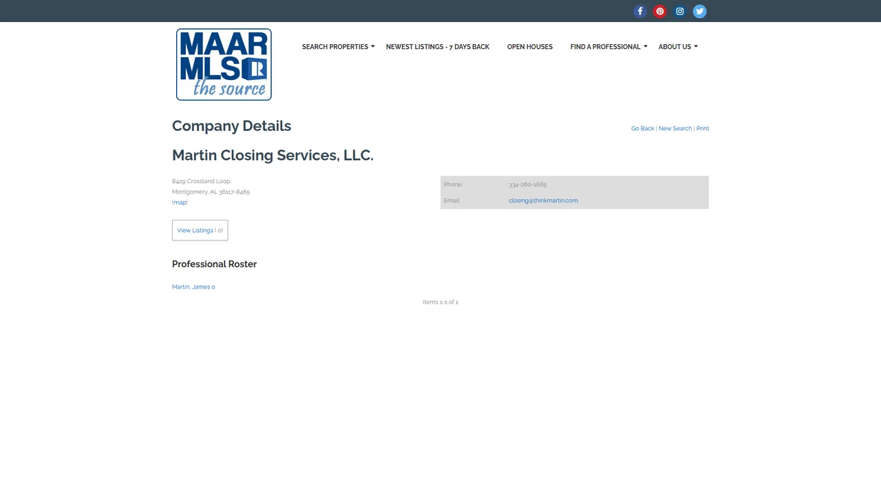 Martin Closing Services - Montgomery, AL office in Montgomery, Alabama