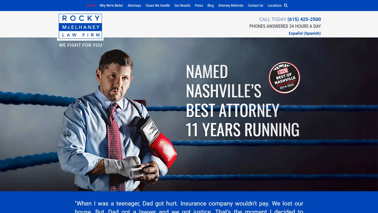 Rocky McElhaney Law Firm - Nashville, TN office in Nashville, Tennessee