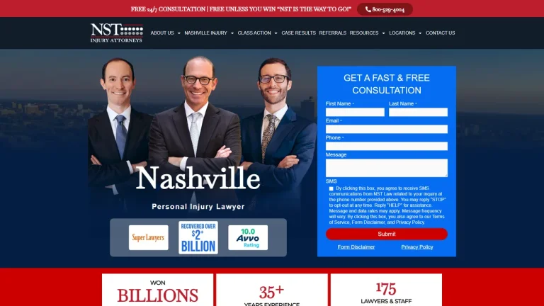 NST Law Injury Attorneys - Nashville, TN - Attorney in Nashville