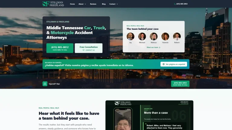 Stillman & Friedland Car, Truck, & Motorcycle Accident Attorneys - Nashville, TN - Attorney in Nashville