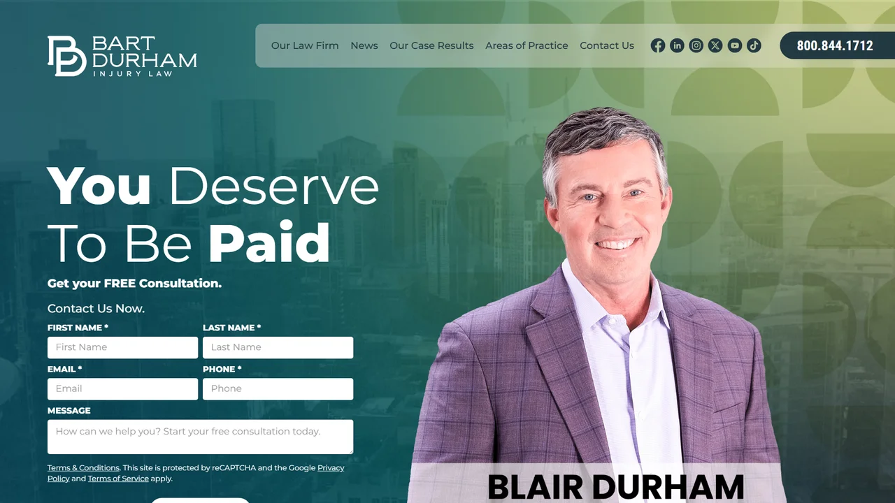 Bart Durham Injury Law - Nashville, TN office in Nashville, Tennessee