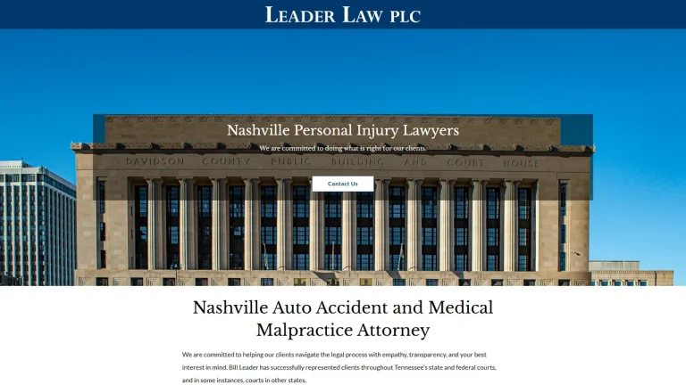 Leader Law PLC - Nashville, TN - Attorney in Nashville