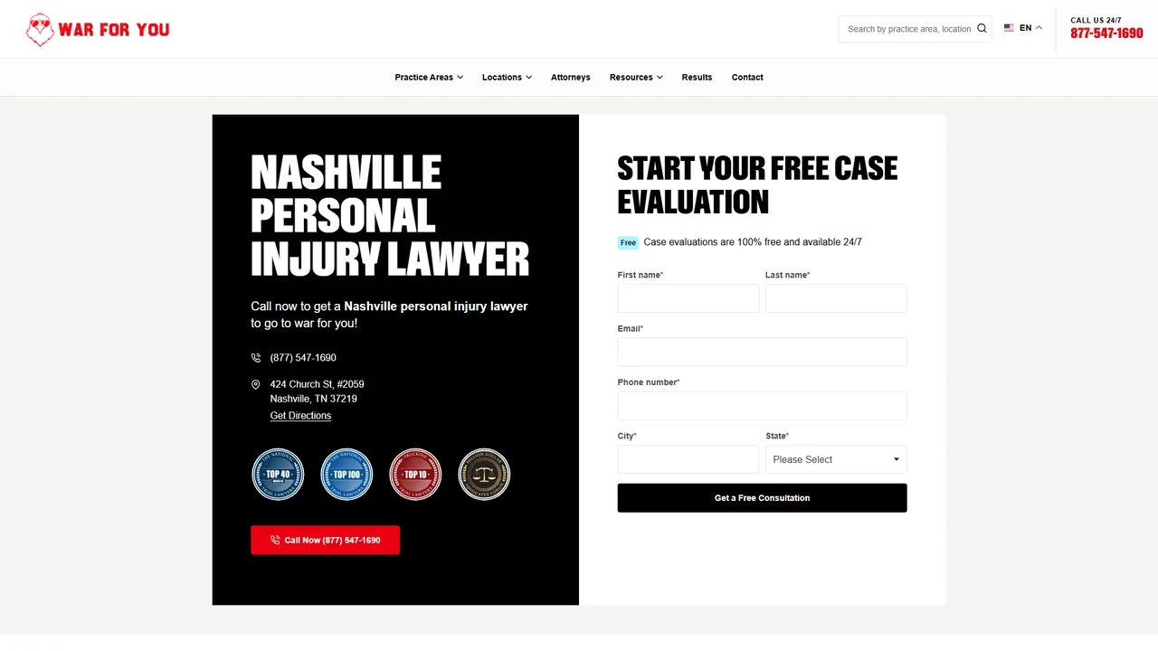 Schuerger Shunnarah Trial Attorneys - Nashville, TN office in Nashville, Tennessee