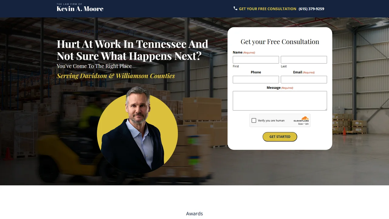 The Law Firm of Kevin A. Moore - Nashville, TN office in Nashville, Tennessee