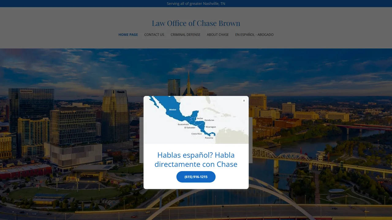 Abogado Chase Brown - Nashville, TN office in Nashville, Tennessee