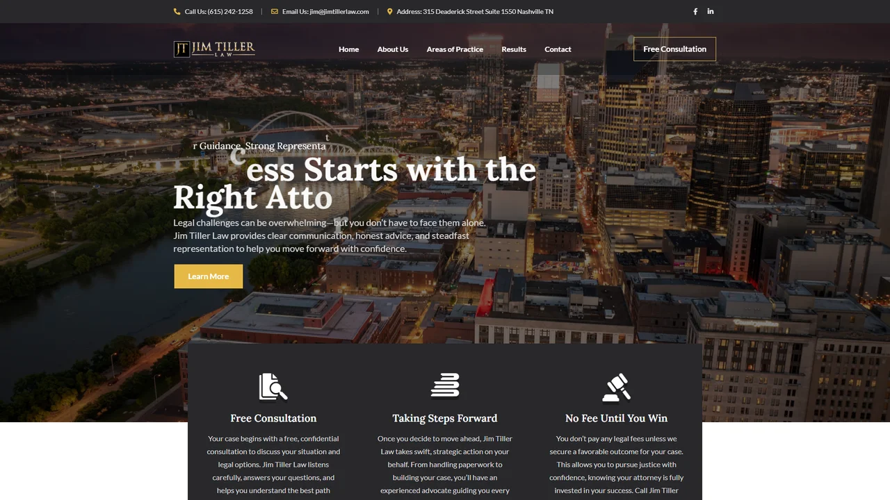 Jim Tiller Law - Nashville, TN office in Nashville, Tennessee