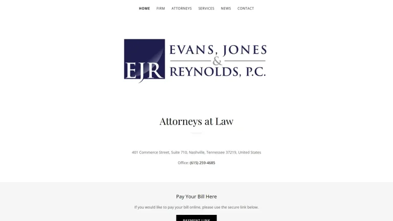Evans, Jones & Reynolds - Nashville, TN - Attorney in Nashville