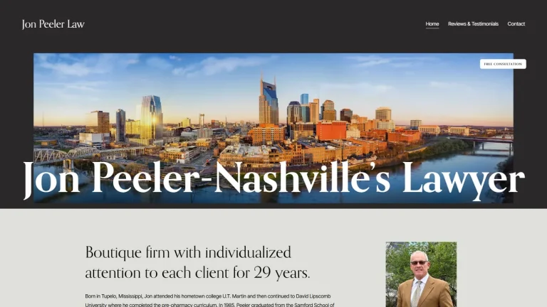 Law Office of Jon Peeler - Nashville, TN - Attorney in Nashville