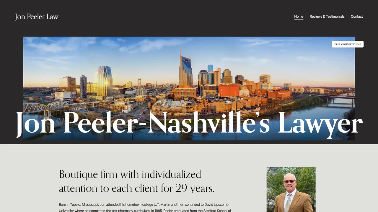 Law Office of Jon Peeler - Nashville, TN office in Nashville, Tennessee
