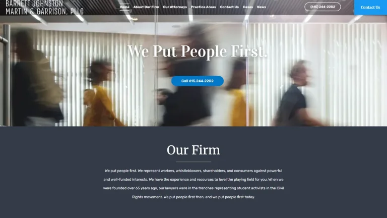 Barrett Johnston Martin & Garrison, PLLC - Nashville, TN - Attorney in Nashville