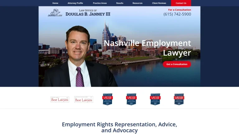 Law Office of Douglas B. Janney III - Nashville, TN - Attorney in Nashville