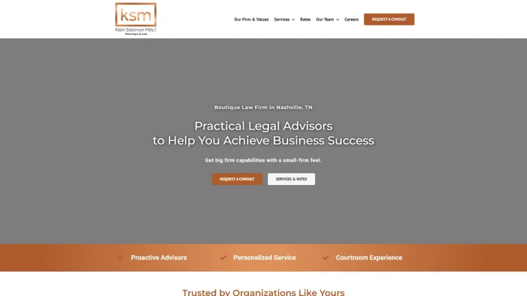 Klein Solomon Mills, PLLC - Nashville, TN - Attorney in Nashville