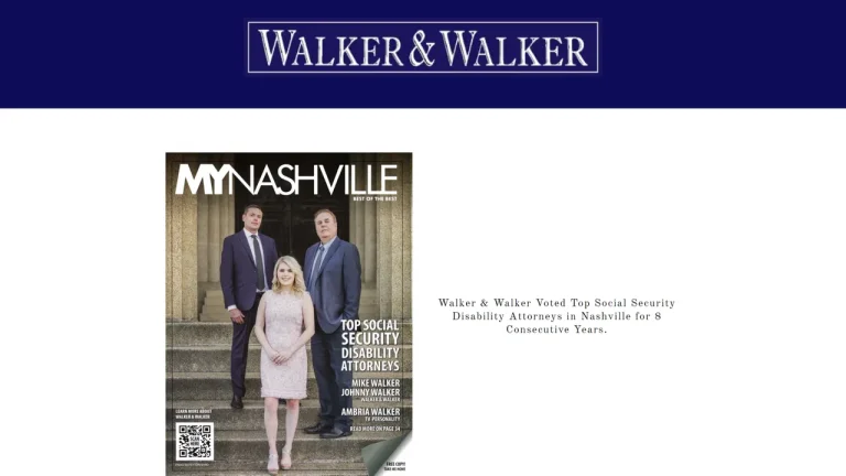 Walker & Walker Social Security Disability Attorneys - Nashville, TN - Attorney in Nashville