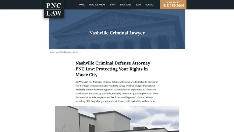 Nashville Criminal Defense Attorney PNC Law - Nashville, TN - Attorney in Nashville