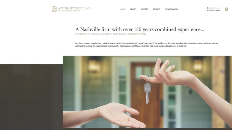 Attorneys Title Company (John T. Cook, P.C.) - Nashville, TN - Attorney in Nashville