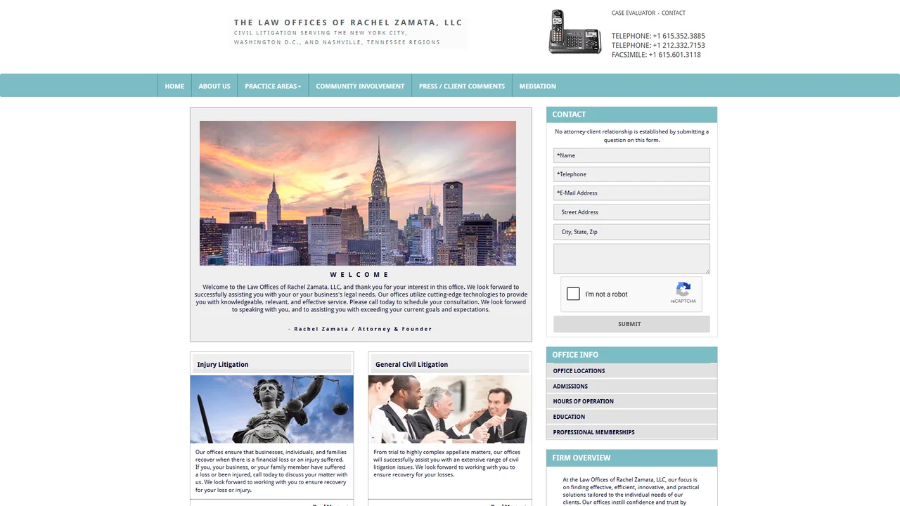 Law Offices of Rachel Zamata, LLC - Nashville, TN office in Nashville, Tennessee