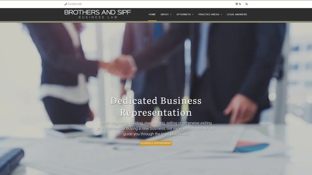 Brothers Business Law - Nashville, TN office in Nashville, Tennessee
