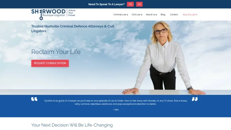 Sherwood Boutique Litigation, PLC - Nashville, TN - Attorney in Nashville