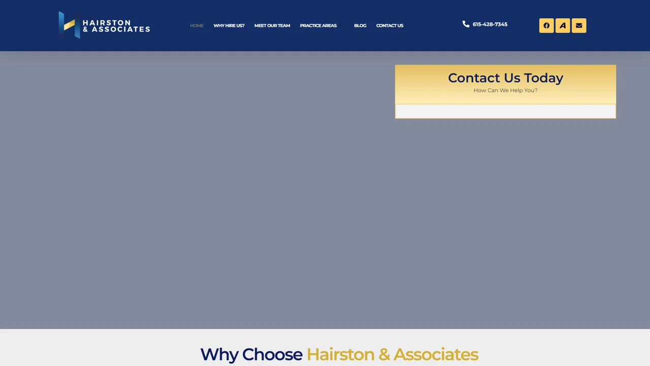 Law Office of Roland T. Hairston, II & Associates - Nashville, TN office in Nashville, Tennessee