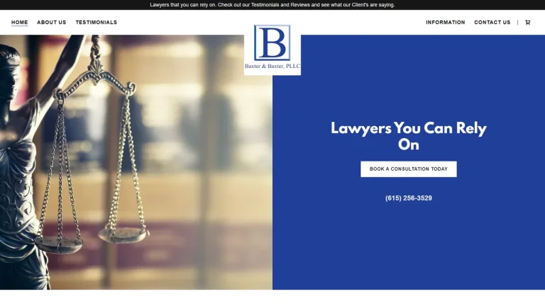 Baxter & Baxter, PLLC - Nashville, TN - Attorney in Nashville