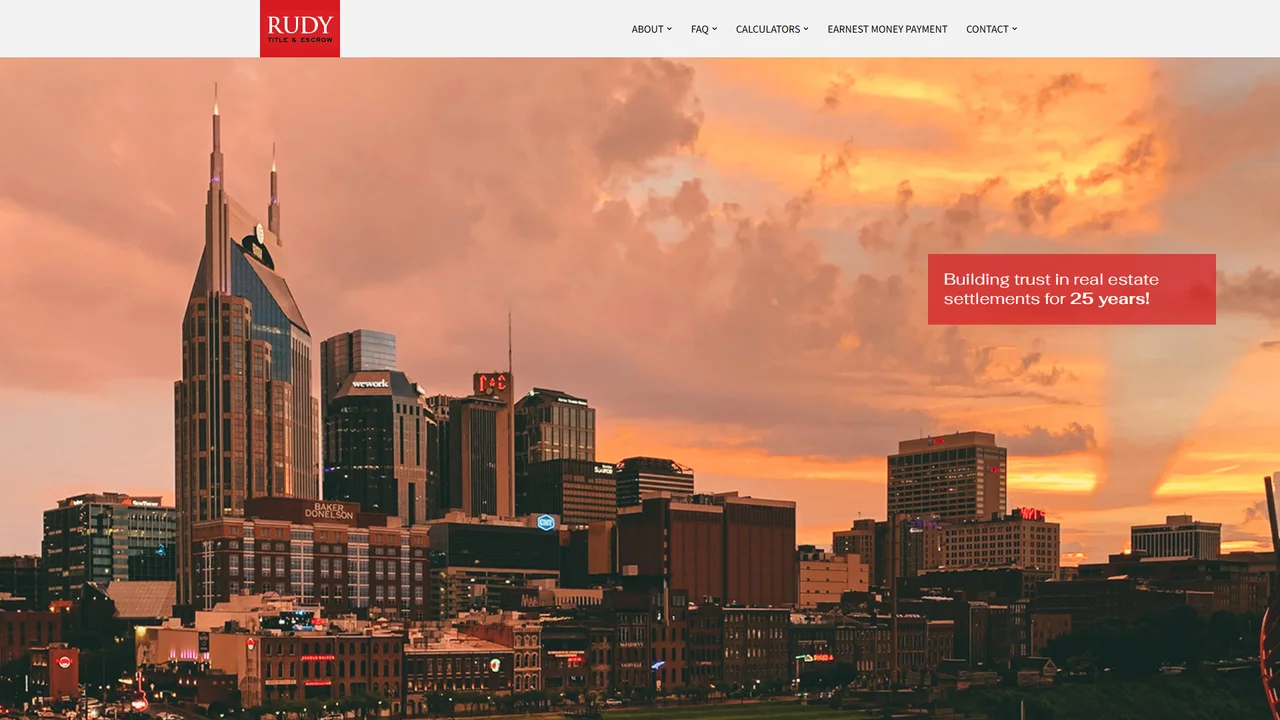 Rudy Title and Escrow - Hillsboro - Nashville, TN office in Nashville, Tennessee
