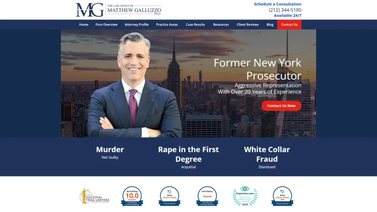 The Law Office of Matthew Galluzzo - NYC, New York - Attorney in New York City